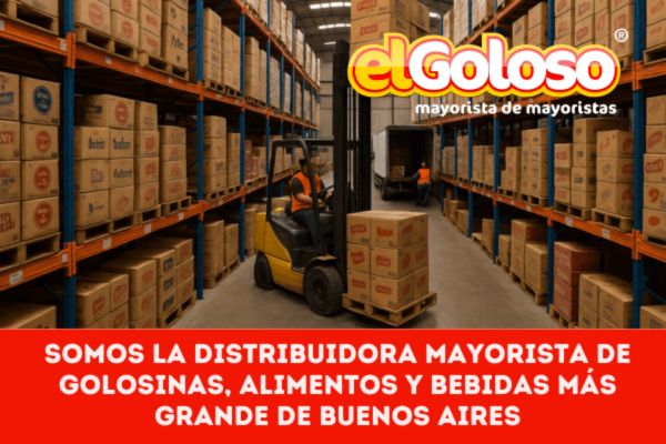 Distribuidora mayorista de golosinas, alimentos y bebidas | El Goloso